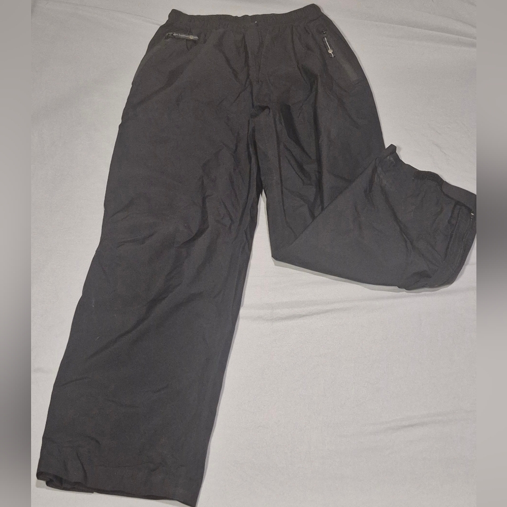 REI Kids XL Black Hiking Pants Lightweight Outdoor Zip Pocket Trail